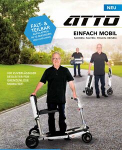 Elektromobil Atto Falt und Teilbar