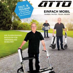 Seniorenmobil – Elektromobil – Atto Falt und Teilbar – Führerschein & Zulassungsfrei!