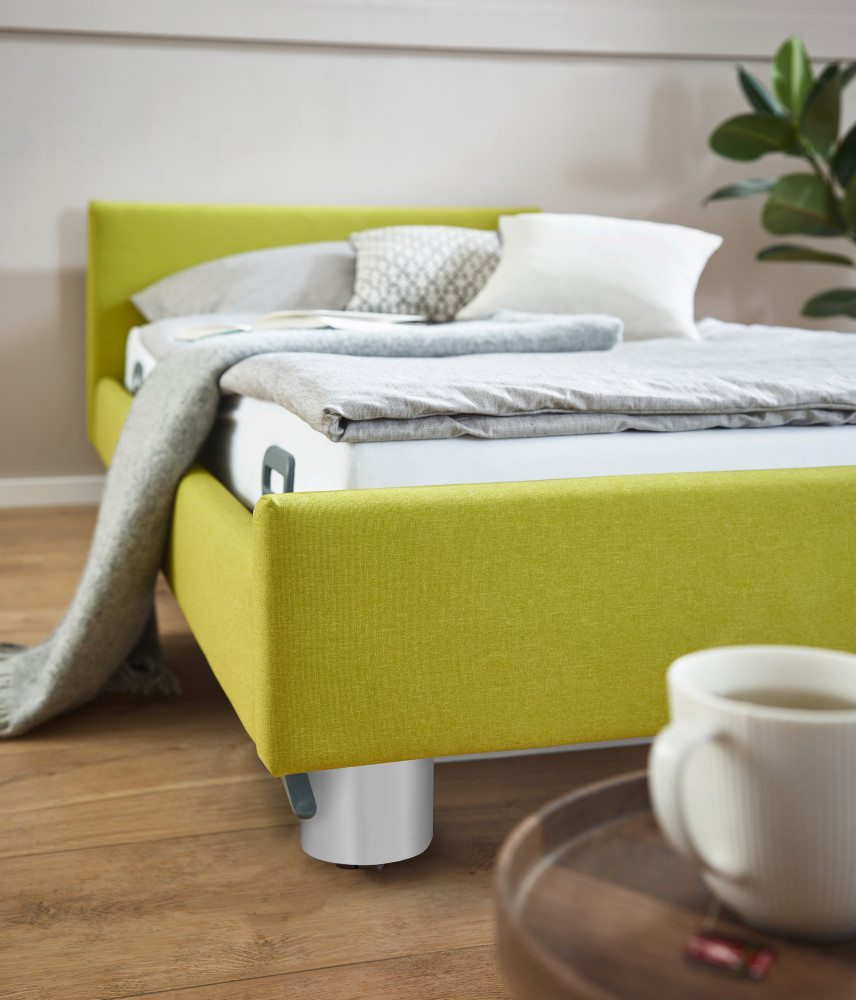 Pflegebett Burmeier Regia Niederflurbett inkl. geteilten Seitengitter – Bild 12