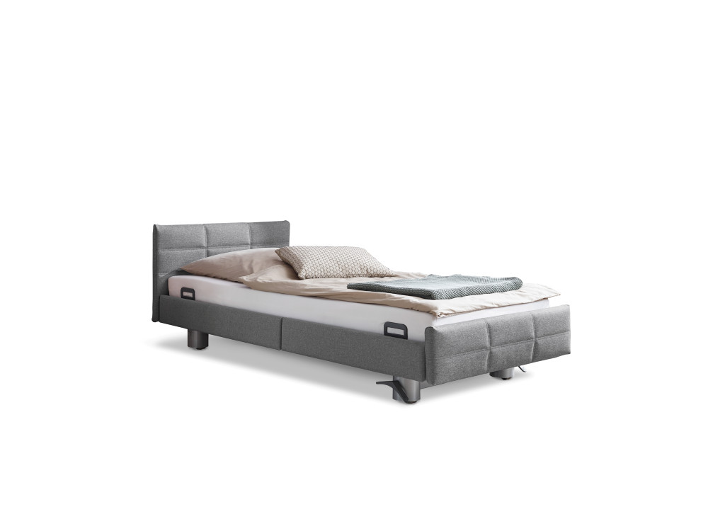 Pflegebett Burmeier Regia Niederflurbett inkl. geteilten Seitengitter – Bild 4